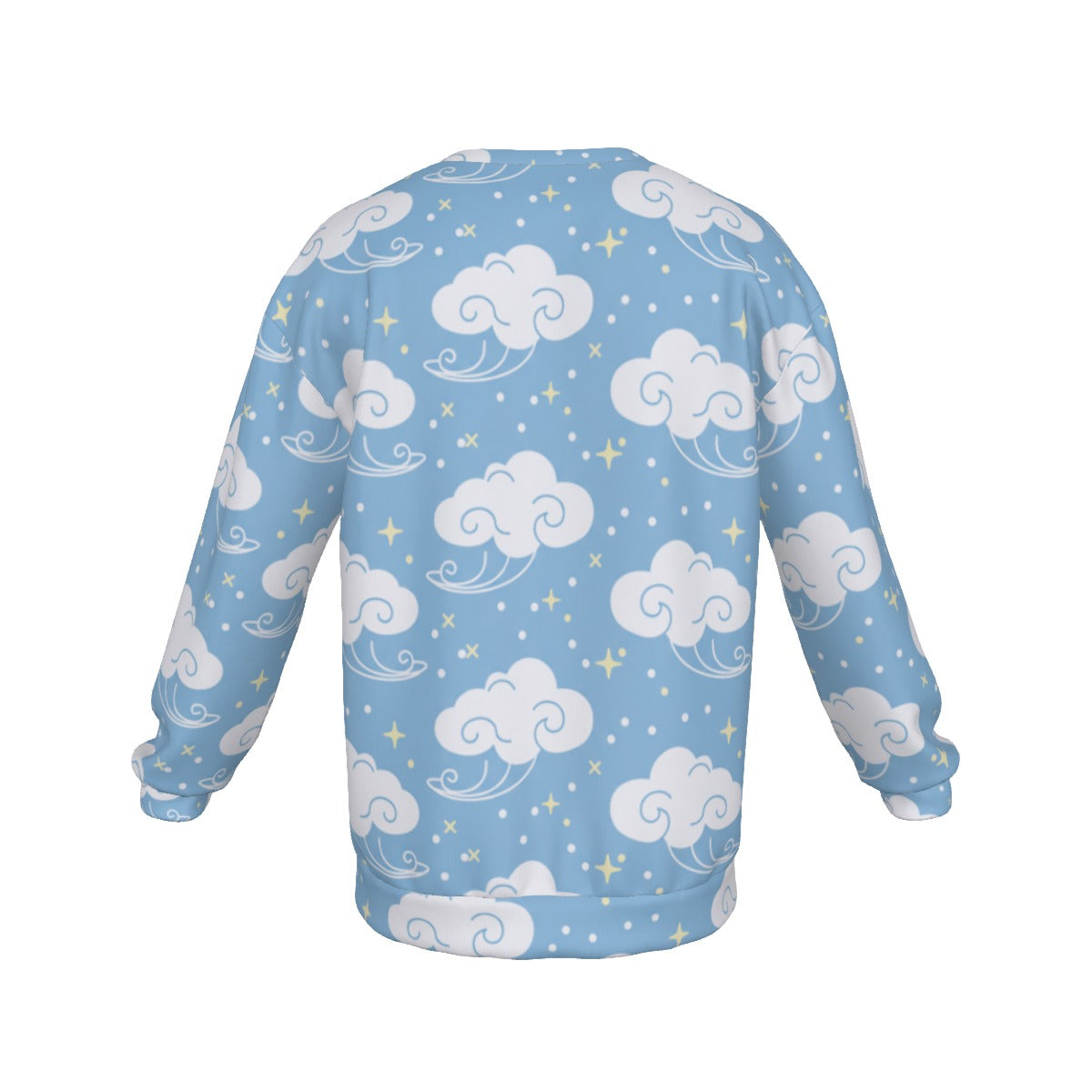 Men's Drop Shoulder Round Neck Long-Sleeved Sweatshirt