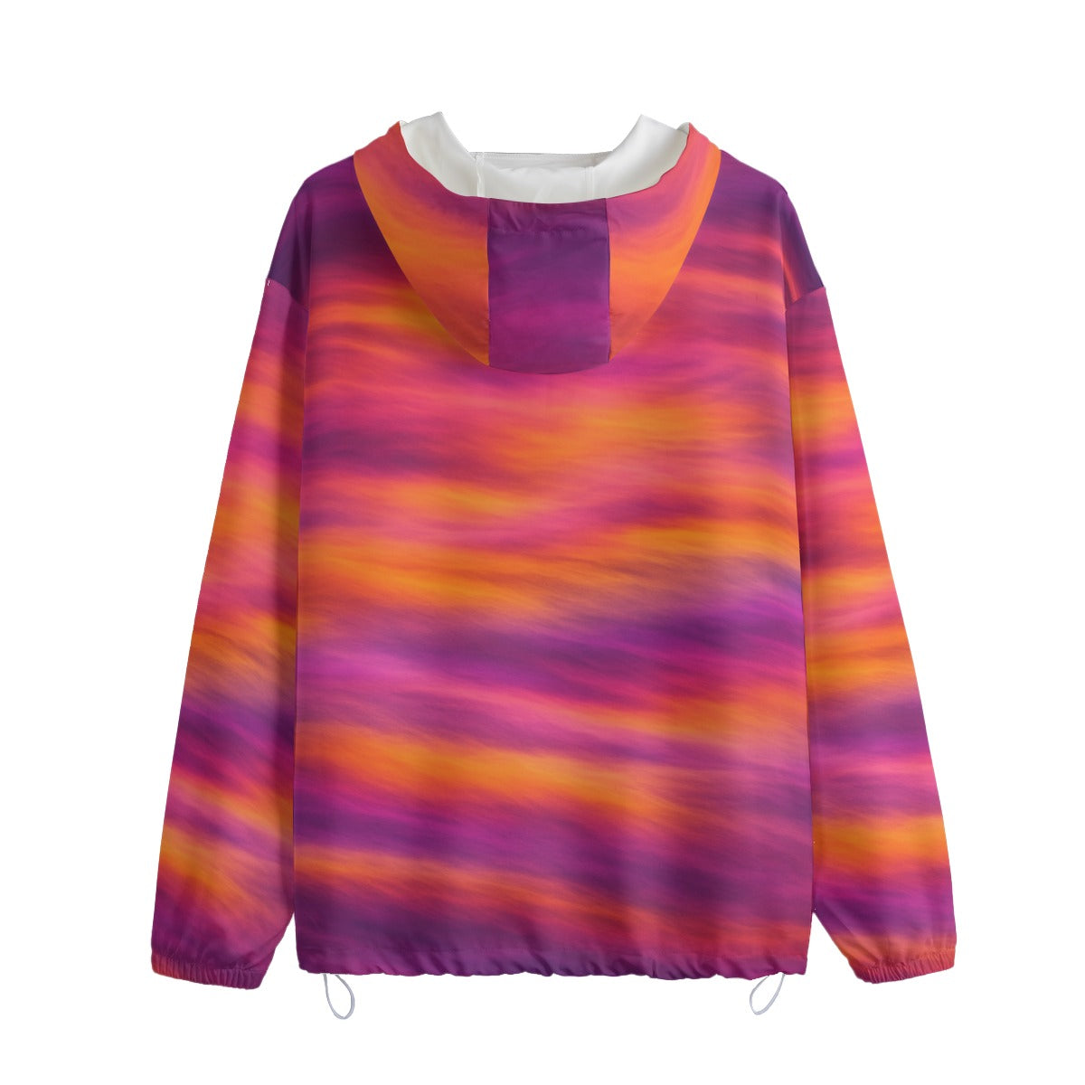 Unisex Pullover Jacket With Zipper Closure