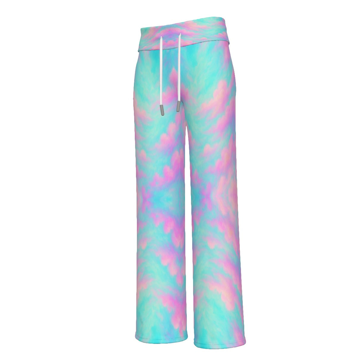 Women's High-waisted Straight-leg Trousers