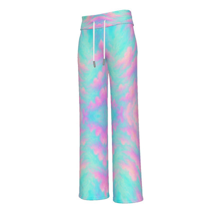 Women's High-waisted Straight-leg Trousers