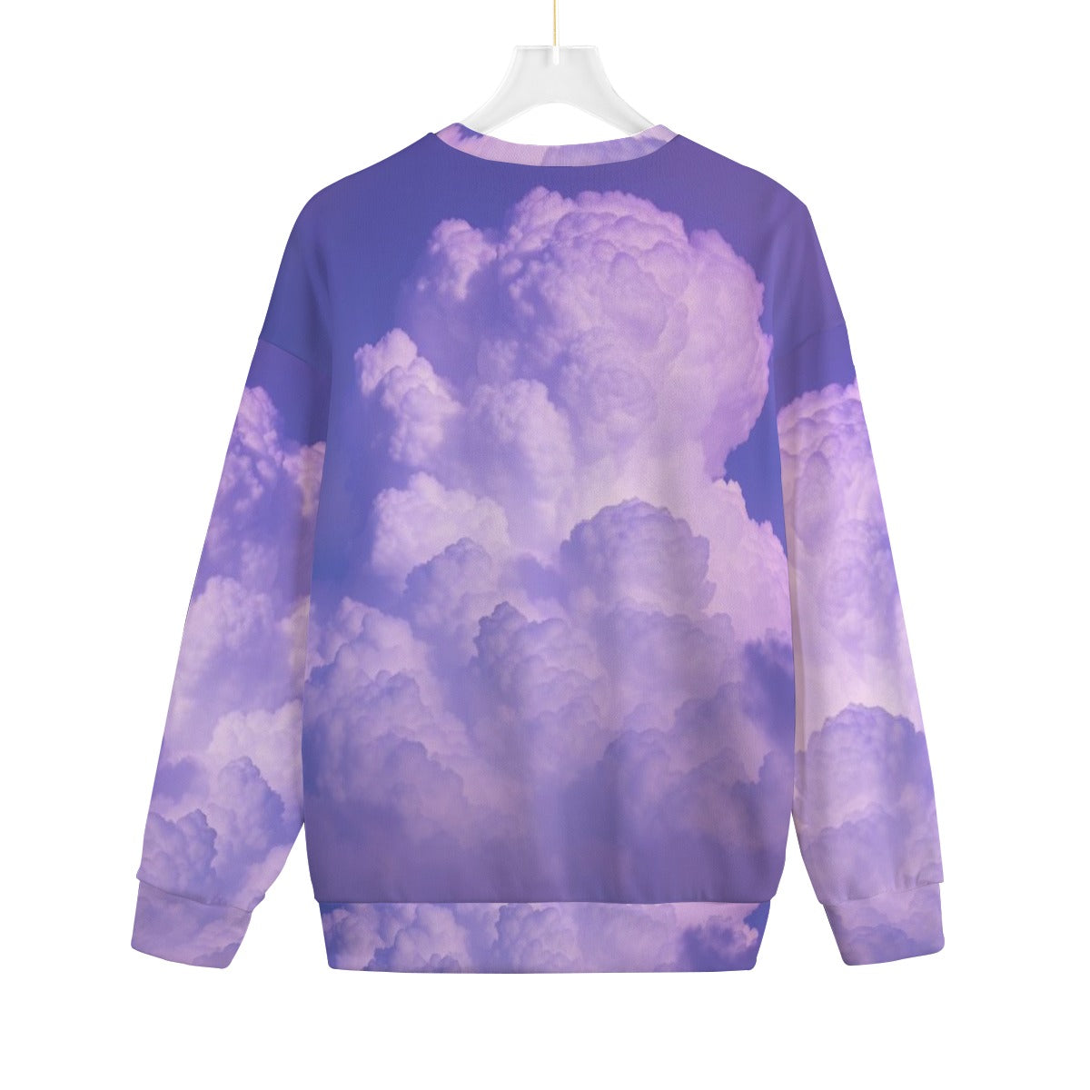 Unisex Drop-shoulder Knitted Fleece Sweater - view 2