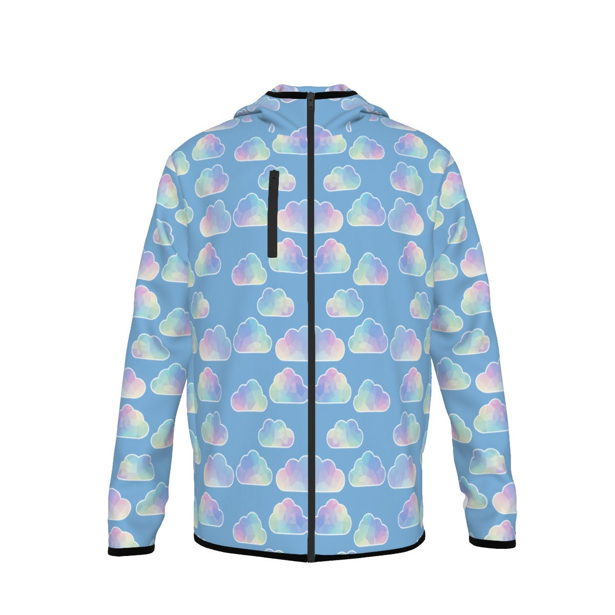 Men's Stylish Hoodie with Thumb Hole Design - view 1