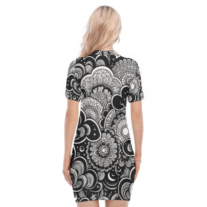 Women's Polo Collar Dress