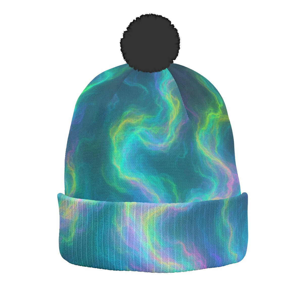 Unisex Knitted Hat With Pom-Pom