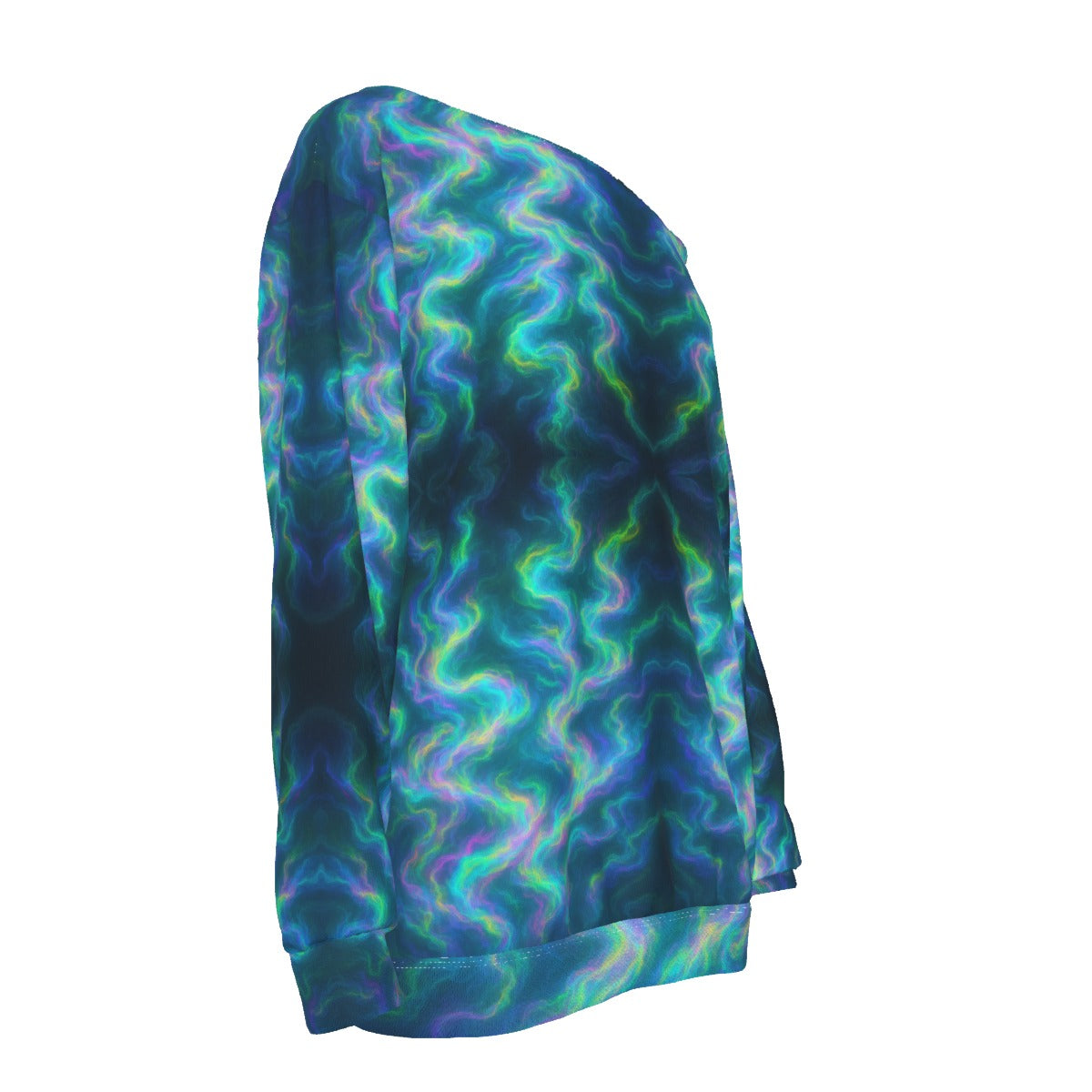 Women's Off-Shoulder Sweatshirt