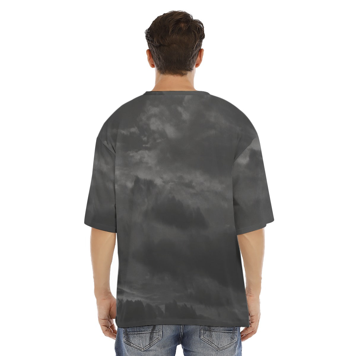 Men's Drop Shoulder T-shirt With Short Sleeve