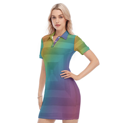 Women's Polo Collar Dress