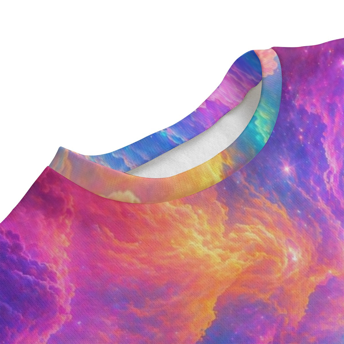 Unisex Drop-shoulder Knitted Fleece Sweater - view 3
