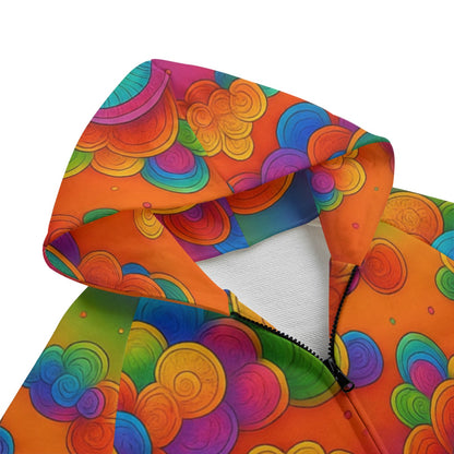 Unisex Kid's Zip Up Raglan Sleeve Hoodie | 310GSM Cotton