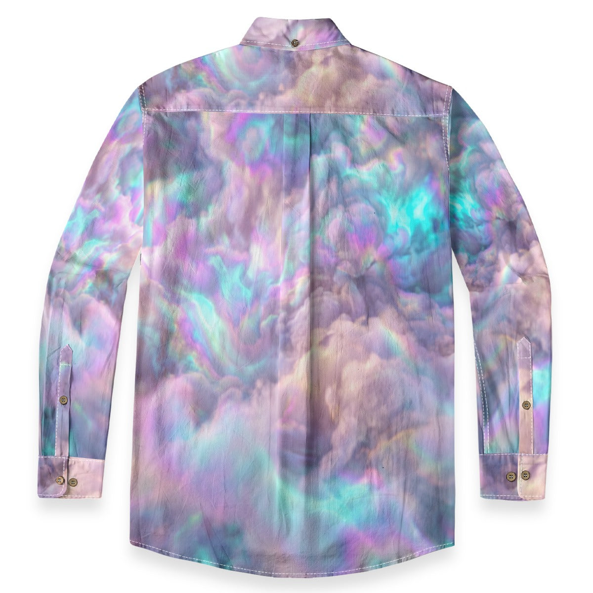 Men's Casual Lapel Long Sleeve Shirt|125GSM Cotton