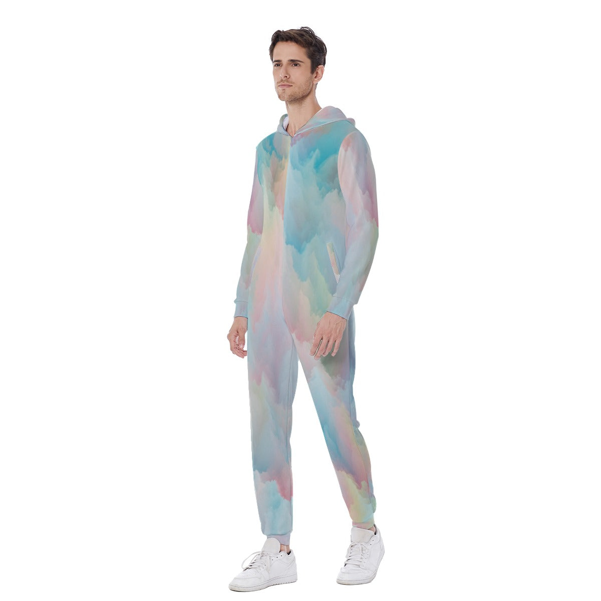 Men's Hooded Jumpsuit
