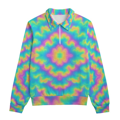 Unisex Lapel Sweatshirt | 310GSM Cotton