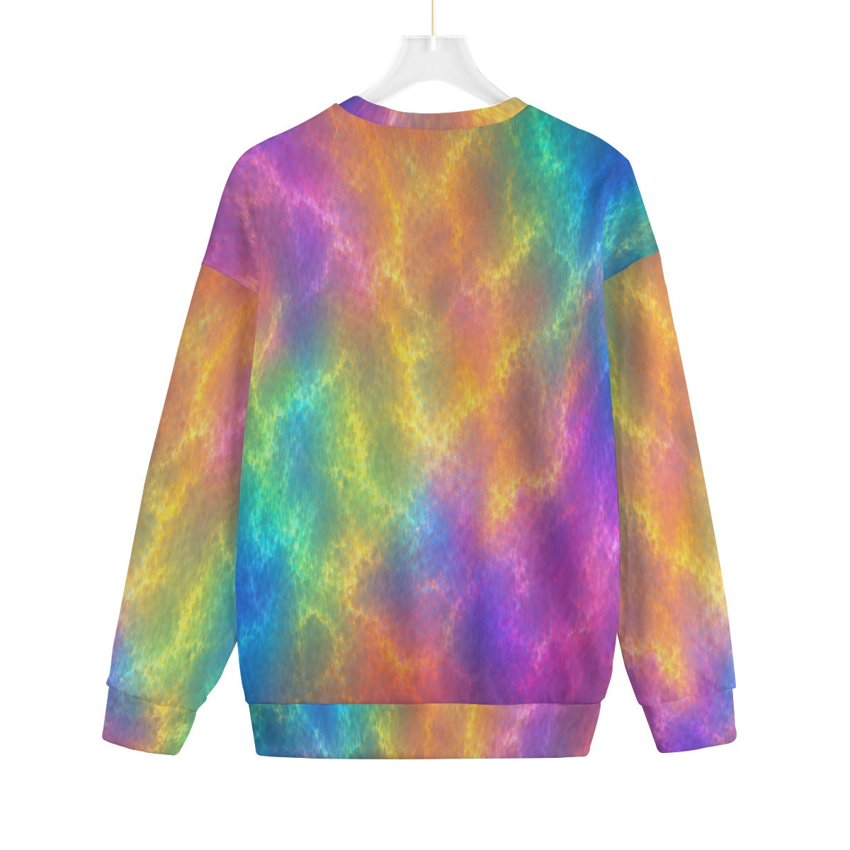 Unisex Drop-shoulder Knitted Fleece Sweater - view 2