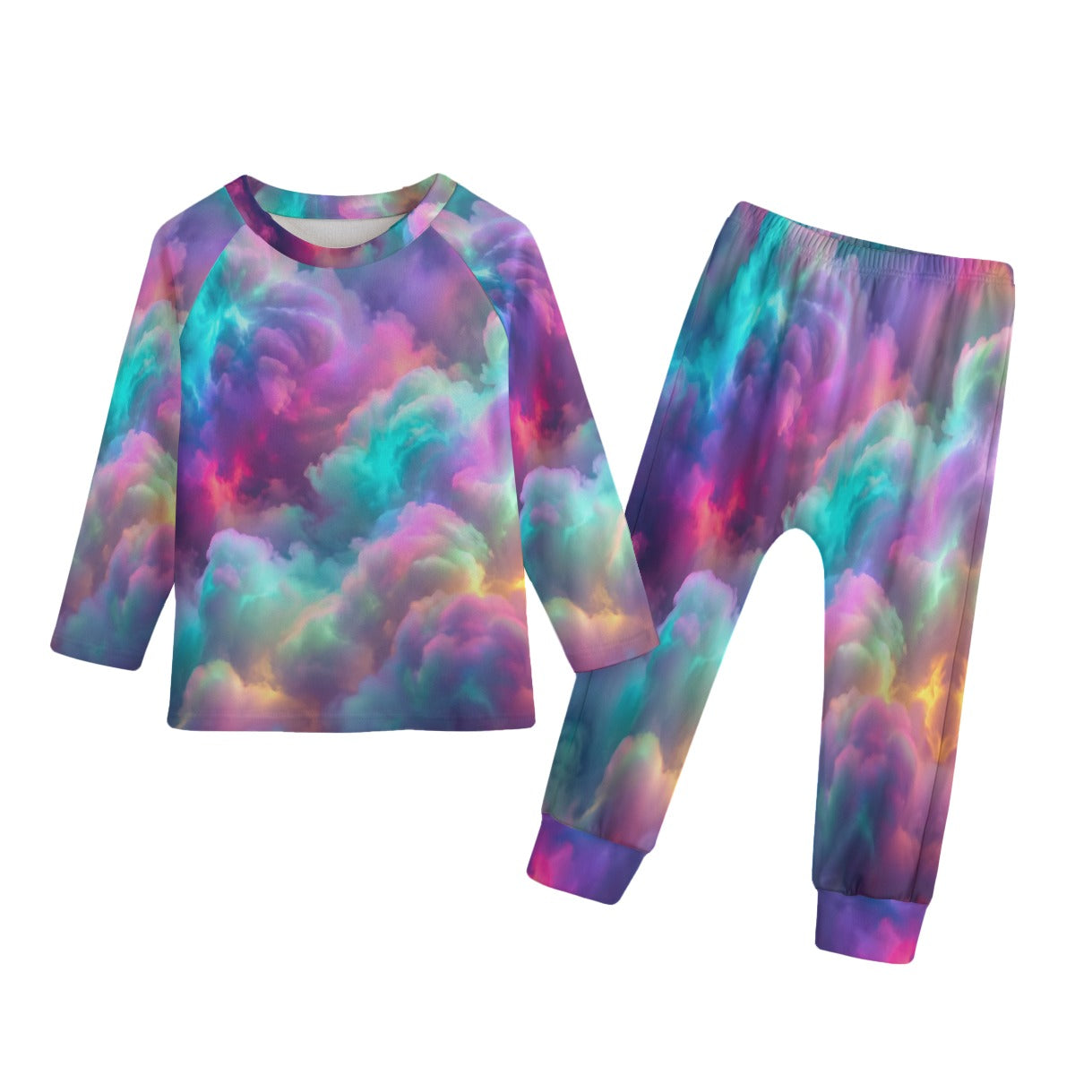 Kid's Knitted Fleece Set