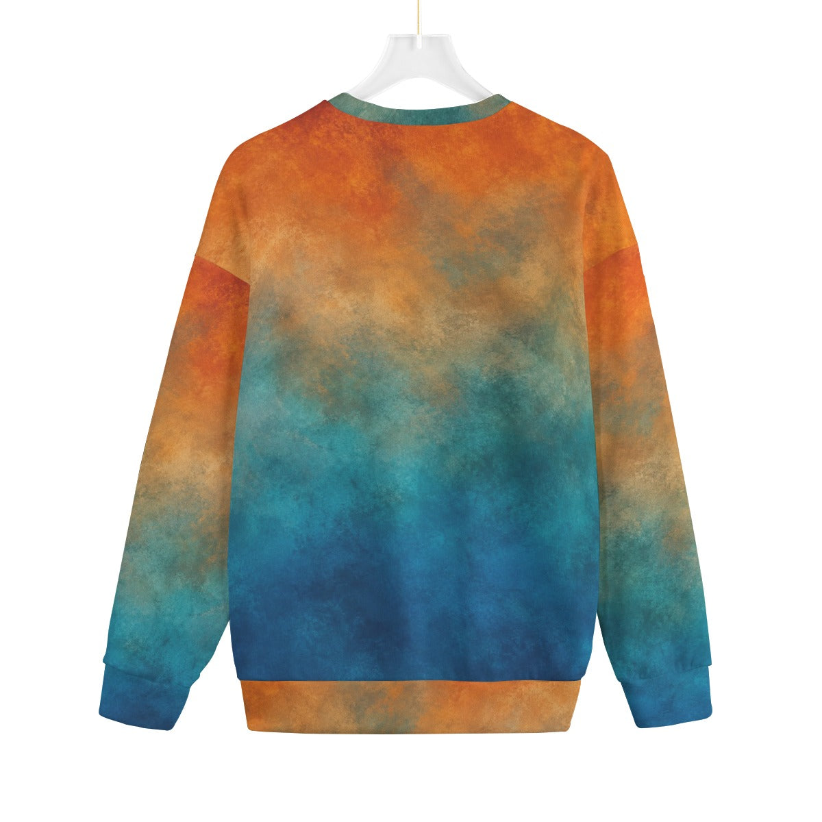 Unisex Drop-shoulder Knitted Fleece Sweater - view 2