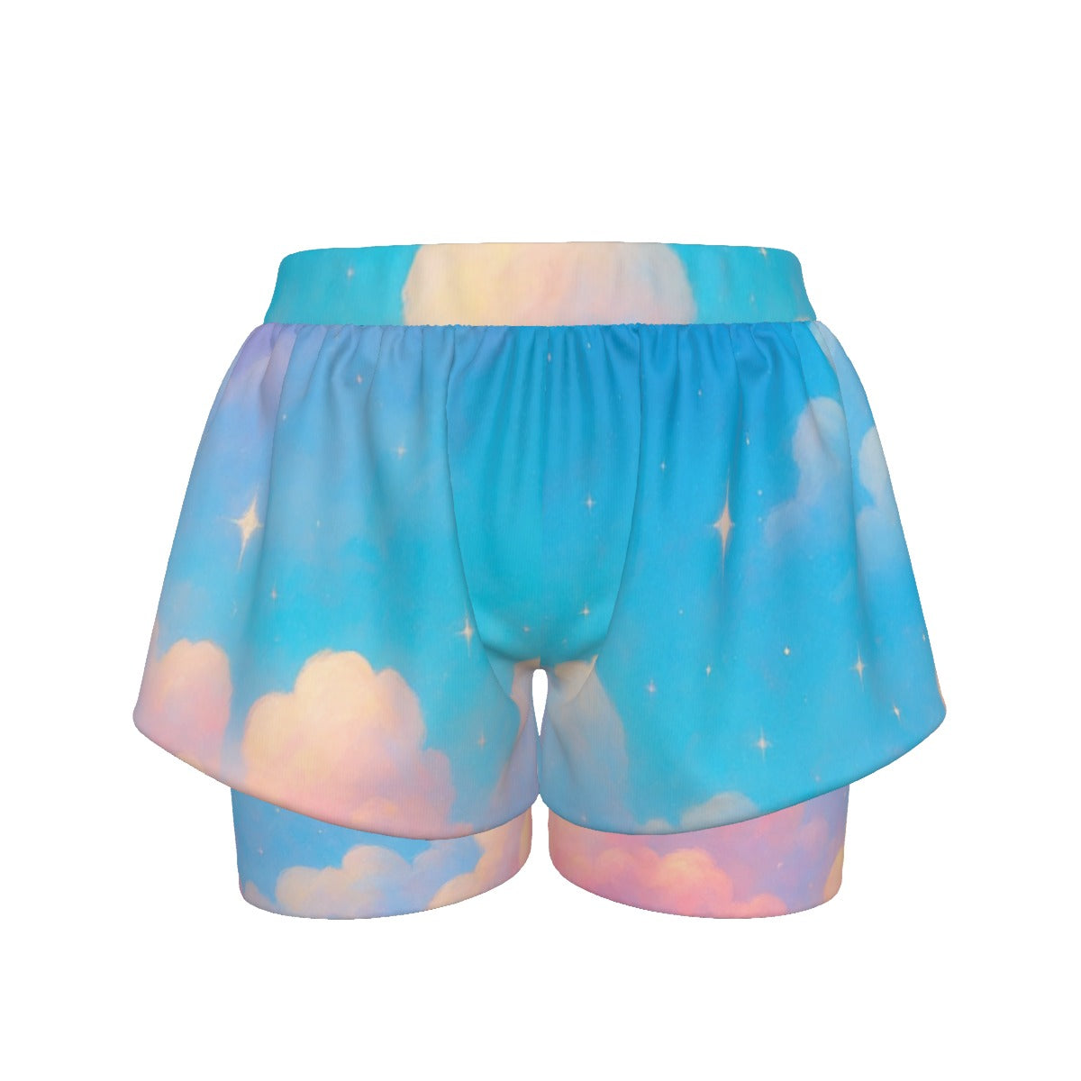 Unisex Sports Lined Shorts