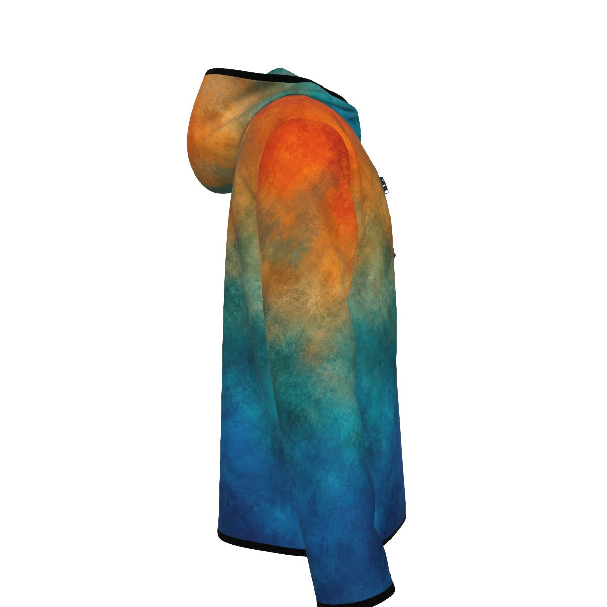 Men's Stylish Hoodie with Thumb Hole Design - view 3