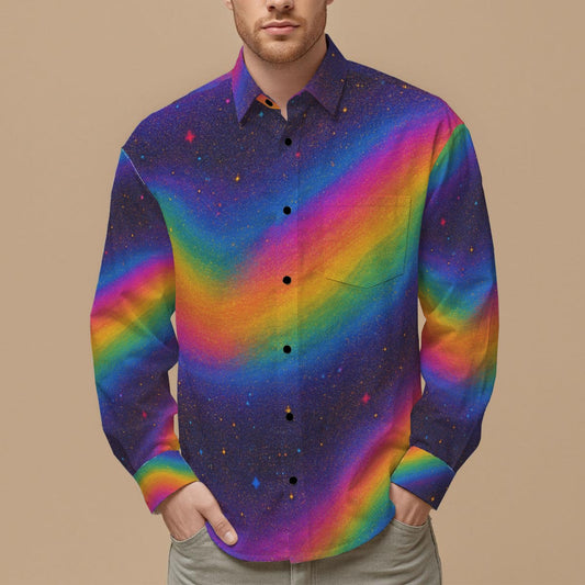 Men's Slim Fit Long Sleeve Shirt