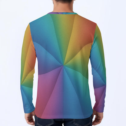 Men's Classic Long-Sleeve Henley Shirt