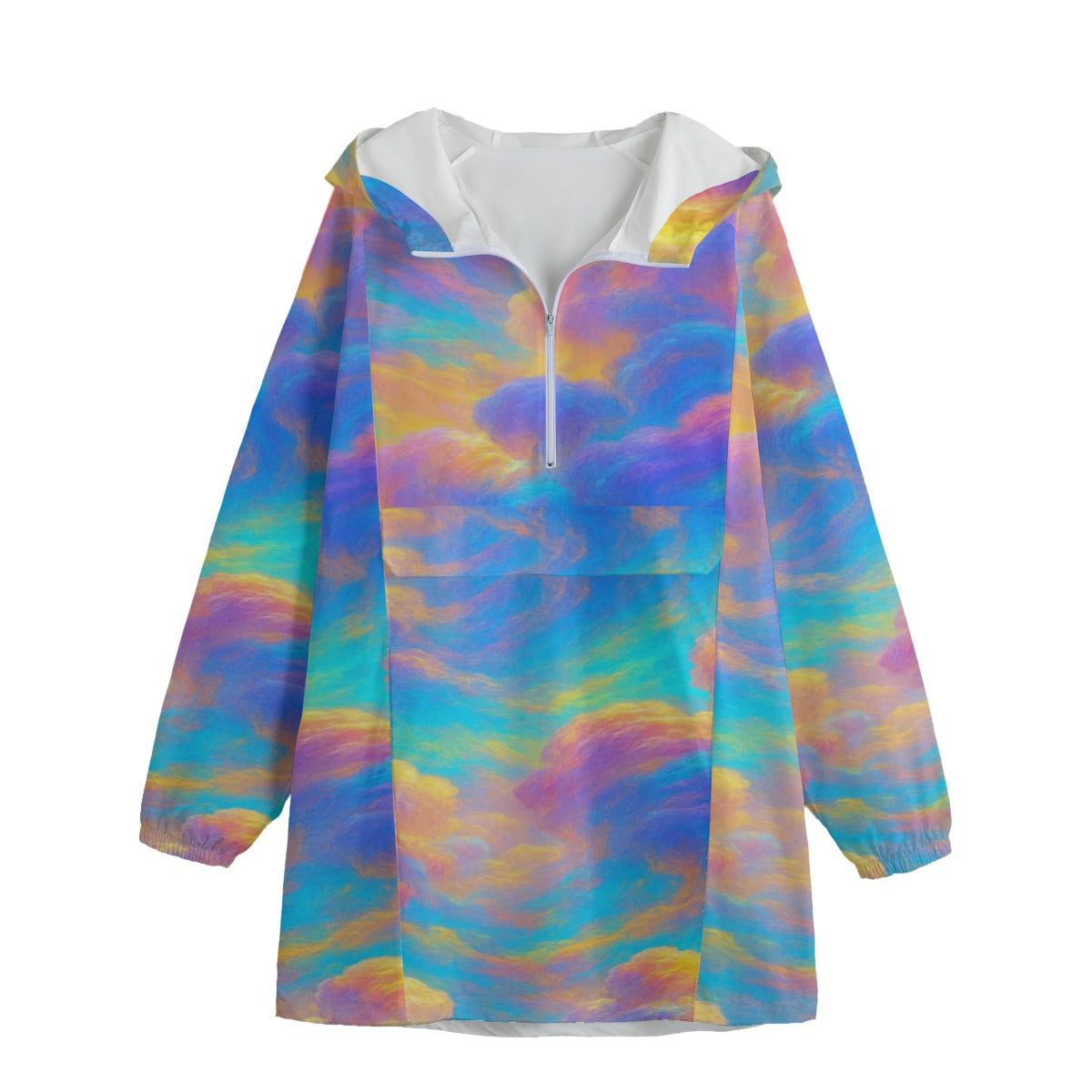 Unisex Windbreaker Long Jacket