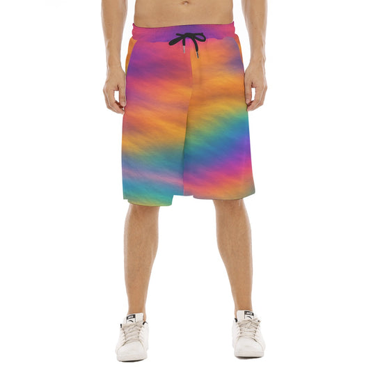 Men's Tether Loose Shorts With Pocket