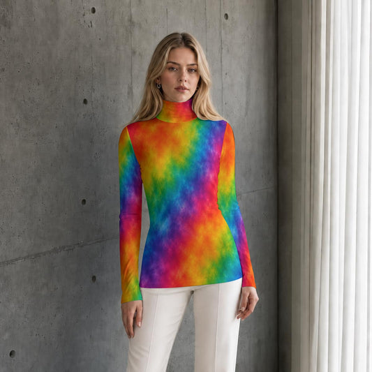 Women’s High-Neck Long-Sleeve Top - view 1