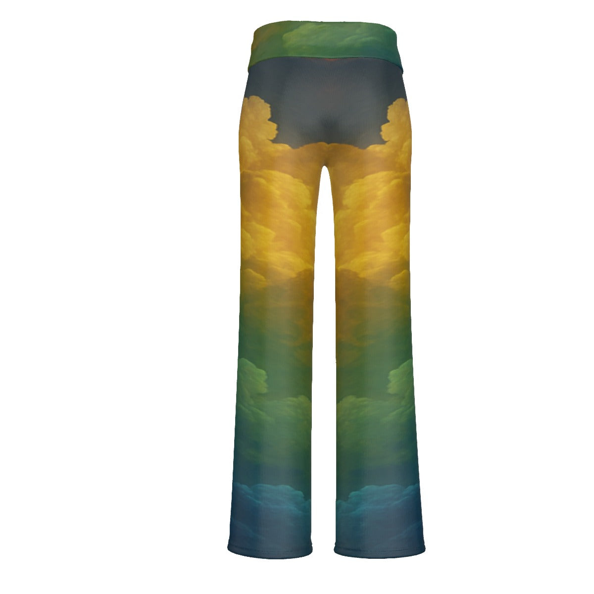 Women's High-waisted Straight-leg Trousers