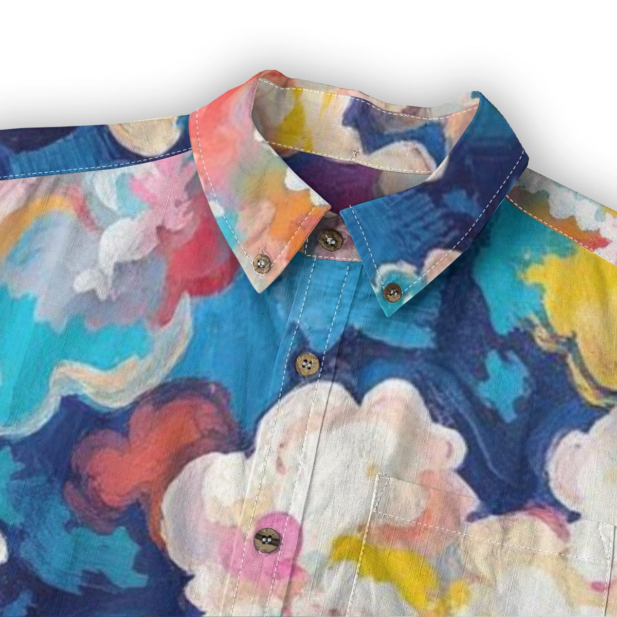 Men's Casual Lapel Long Sleeve Shirt|125GSM Cotton