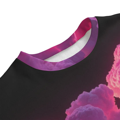 Unisex Drop-shoulder Knitted Fleece Sweater - view 3