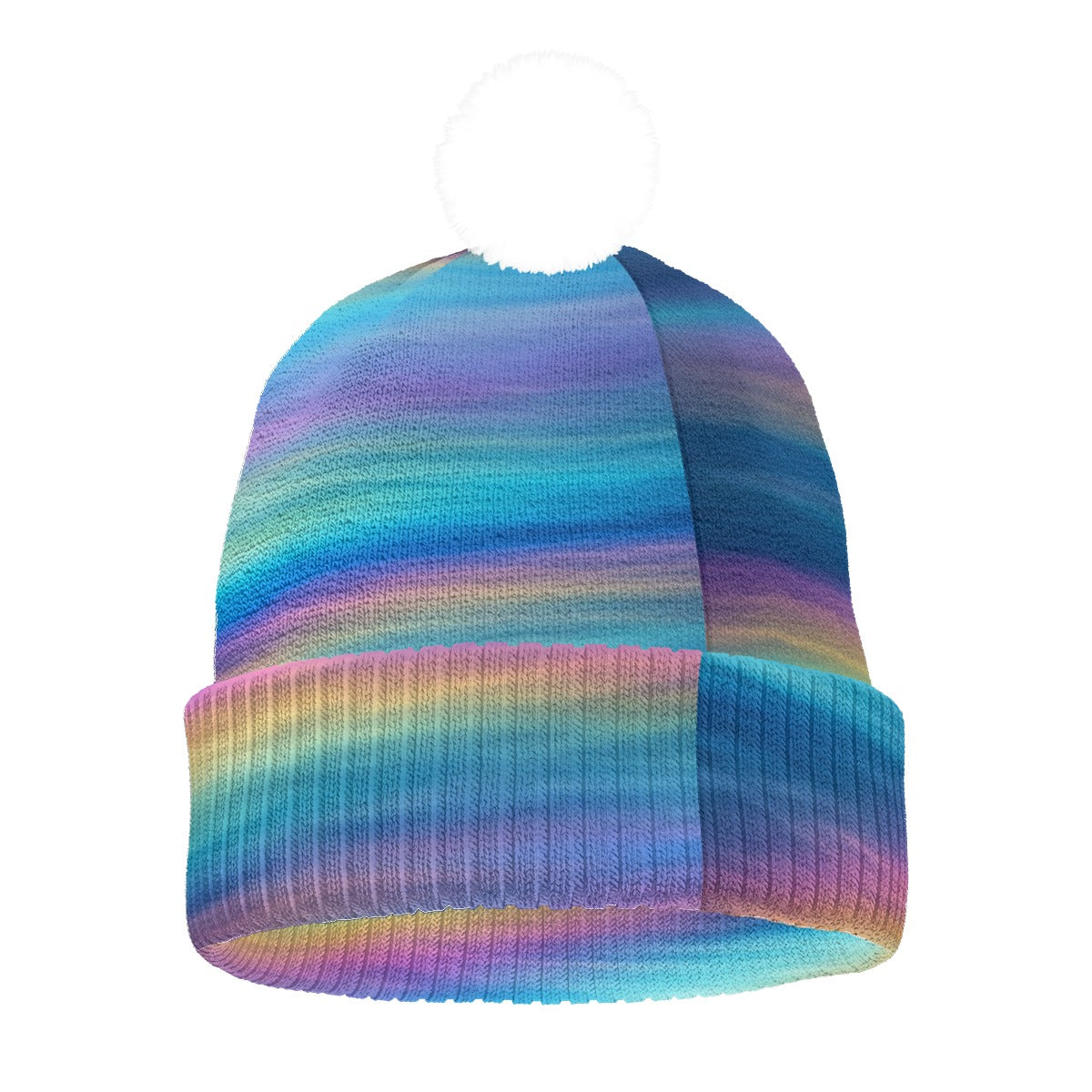 Unisex Knitted Hat With Pom-Pom