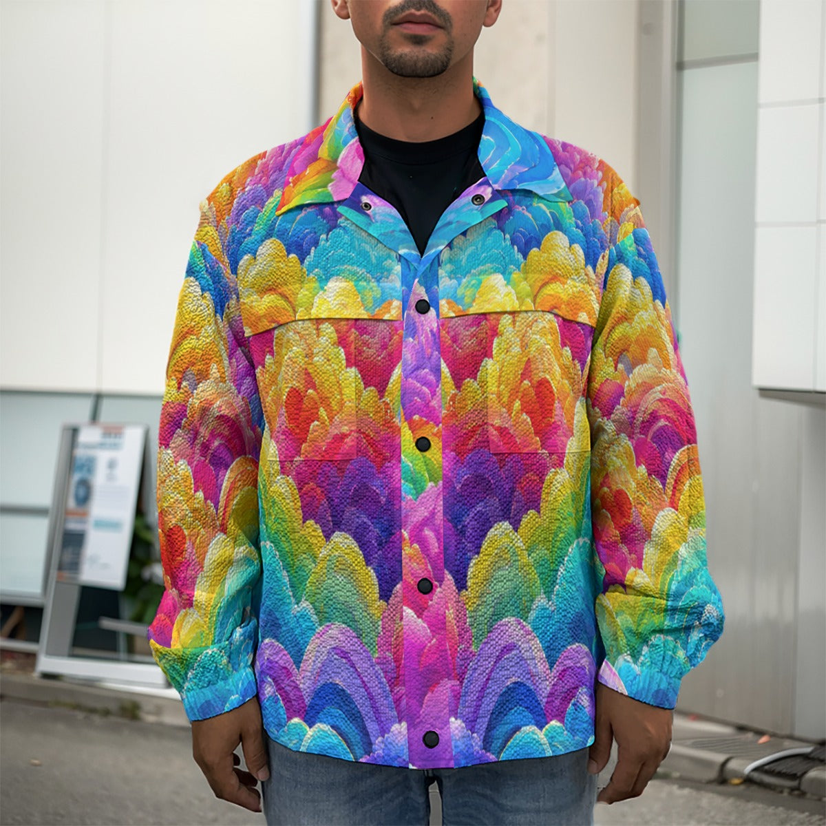 Men's Casual Lapel Jacket