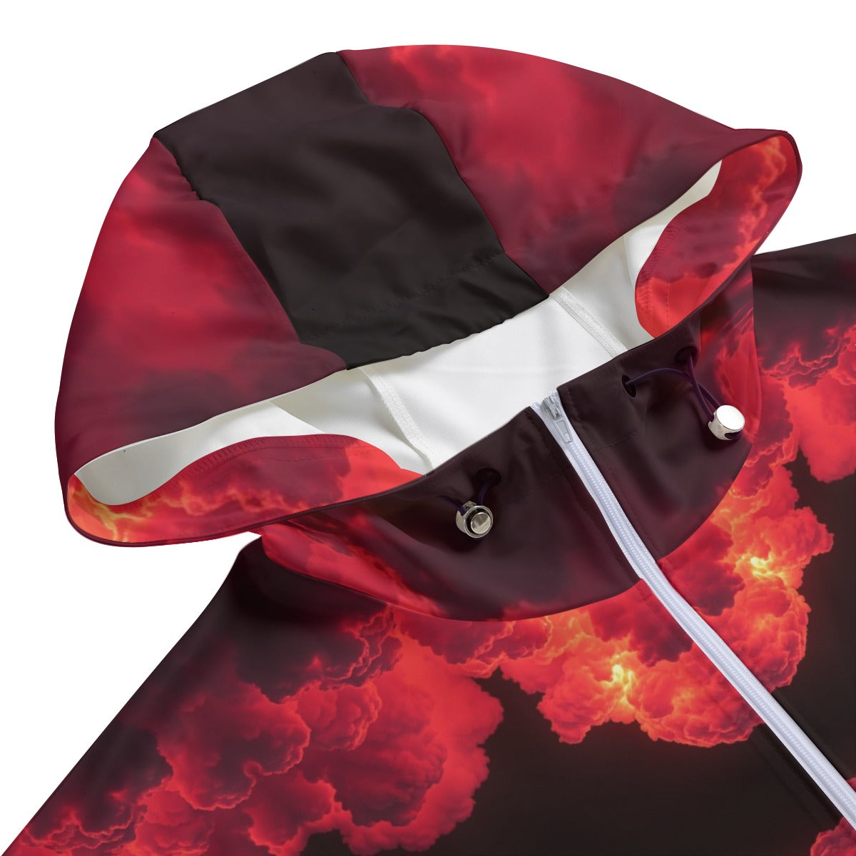 Unisex Pullover Jacket With Zipper Closure