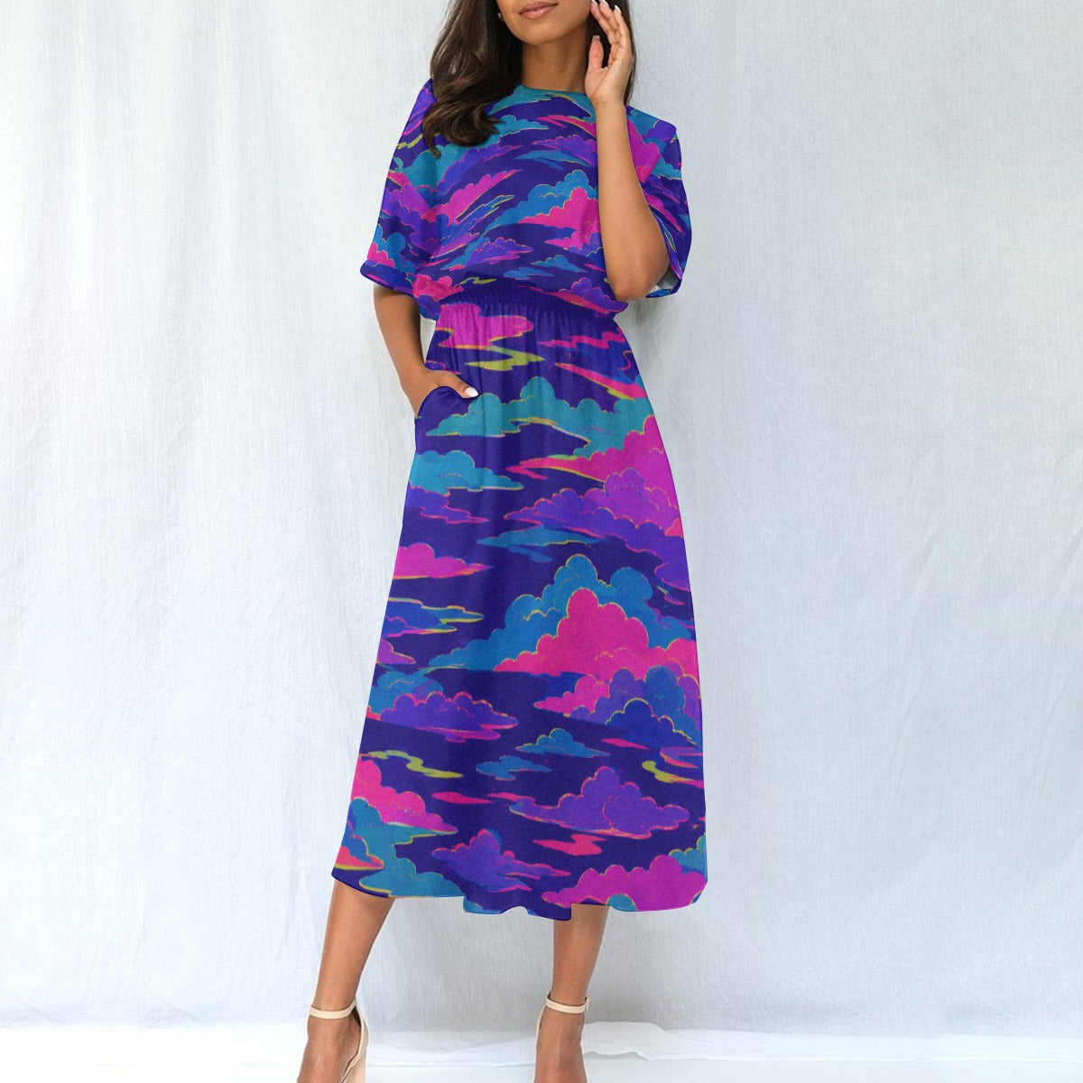 Women's Elastic Waist Dress by O’Nimbus – view 2