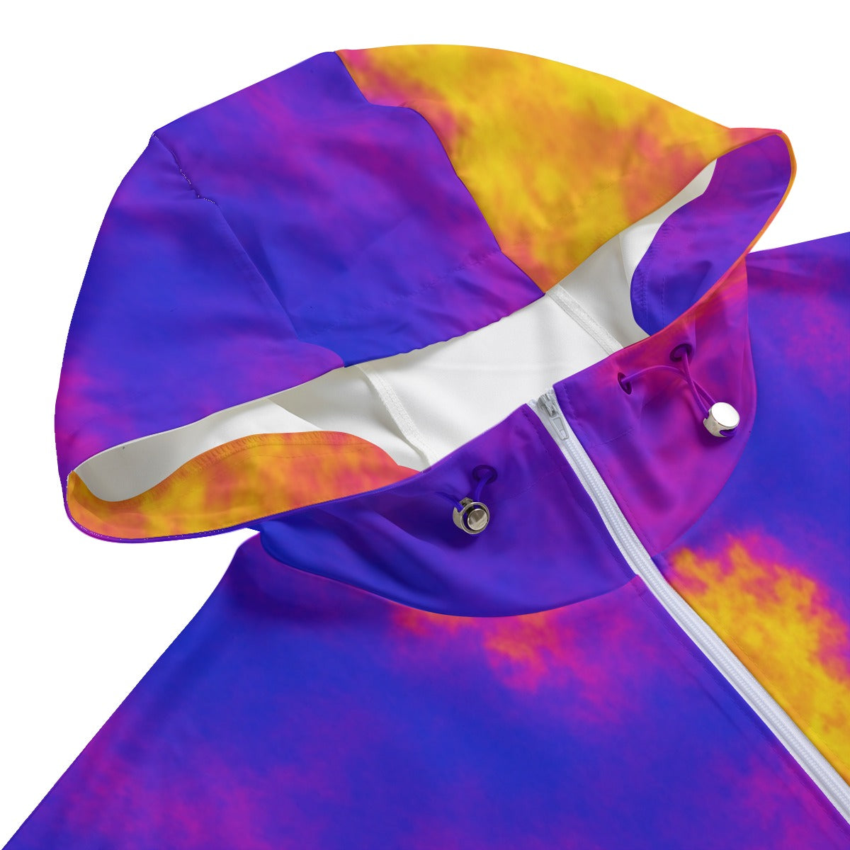 Unisex Pullover Jacket With Zipper Closure