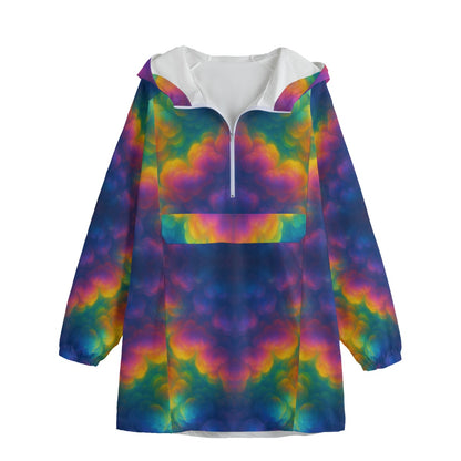 Unisex Windbreaker Long Jacket