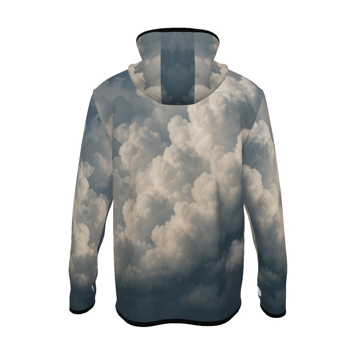 Men's Stylish Hoodie with Thumb Hole Design - view 2