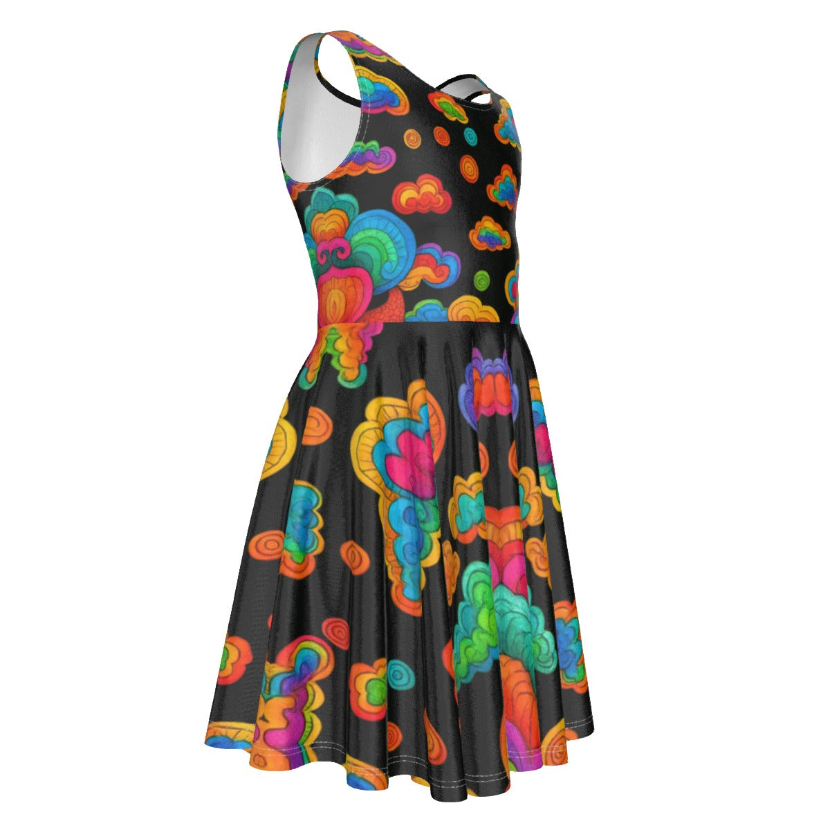 Unisex Kid's Sleeveless Vest Dress