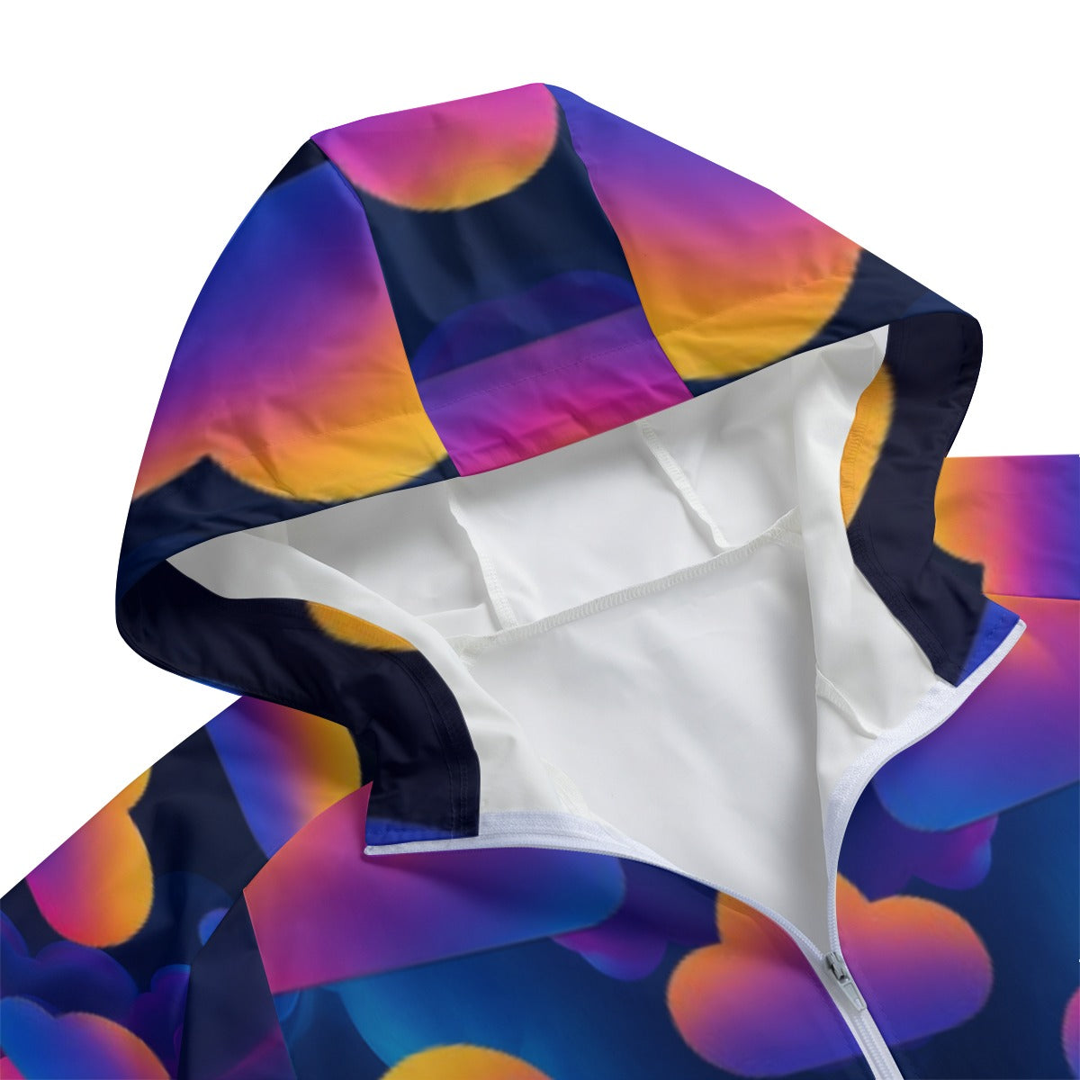 Unisex Windbreaker Long Jacket