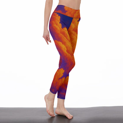 Unisex Women’s High-Waisted Yoga Pants|210GSM
