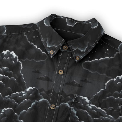 Men's Casual Lapel Long Sleeve Shirt|125GSM Cotton