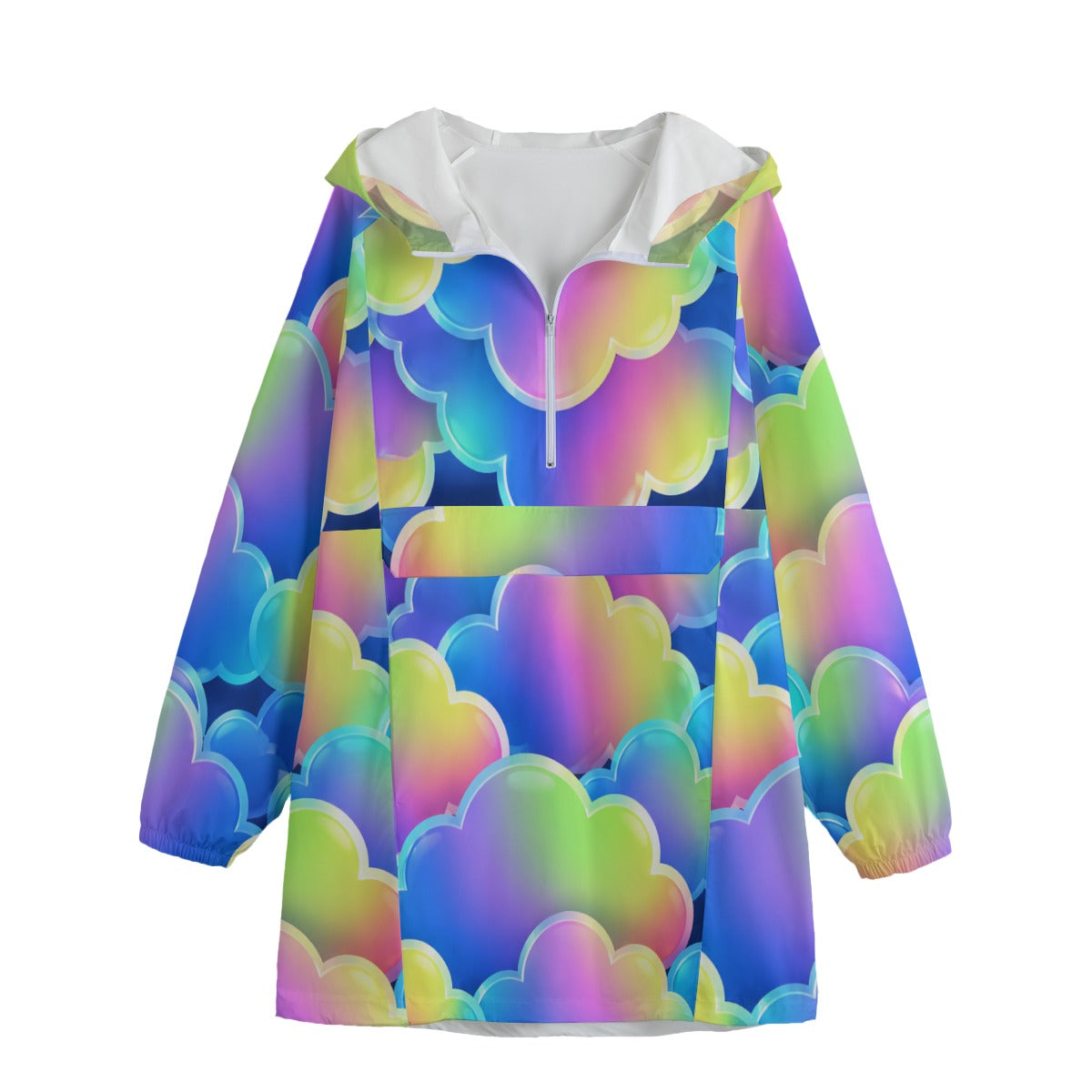 Unisex Windbreaker Long Jacket