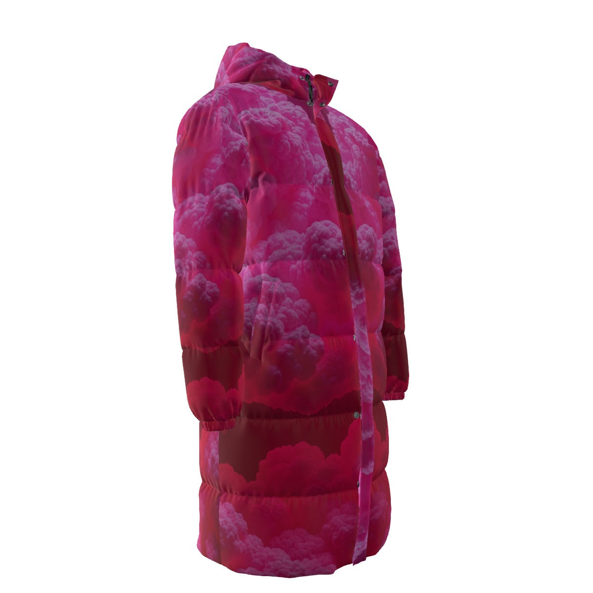 Unisex Long Down Jacket