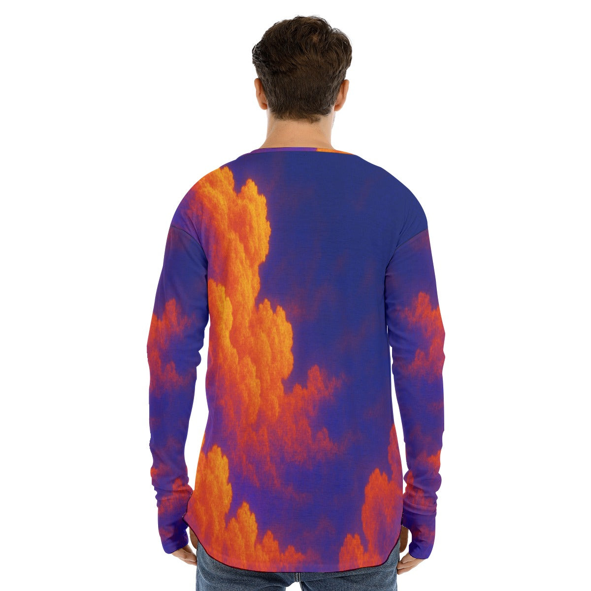 Men's Fingerless Long Sleeve T-shirt
