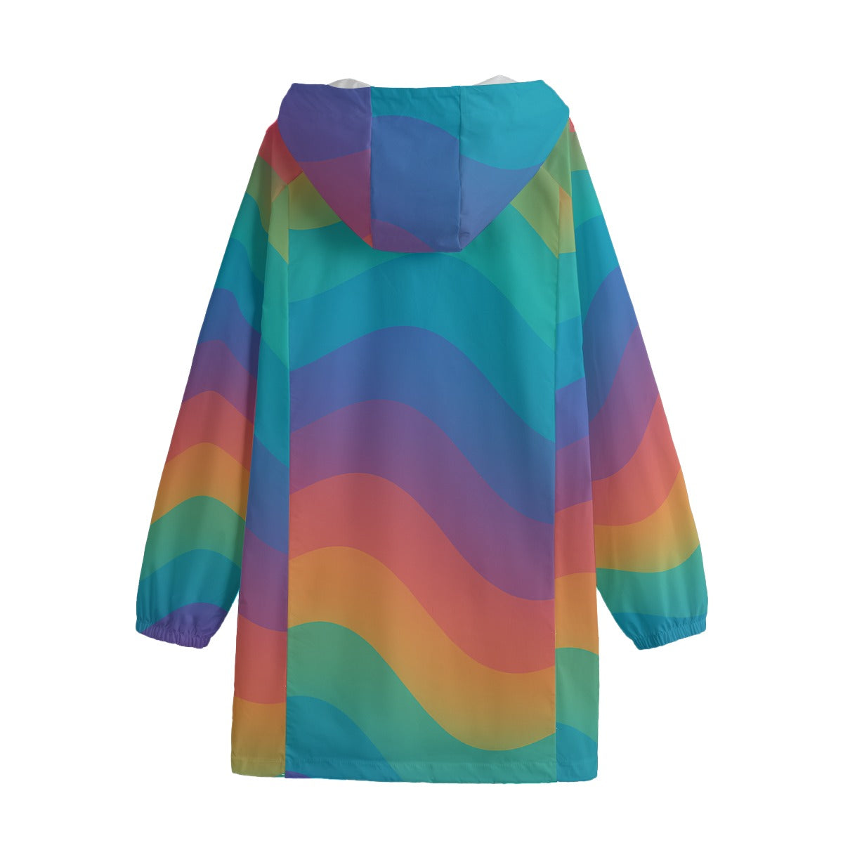 Unisex Windbreaker Long Jacket