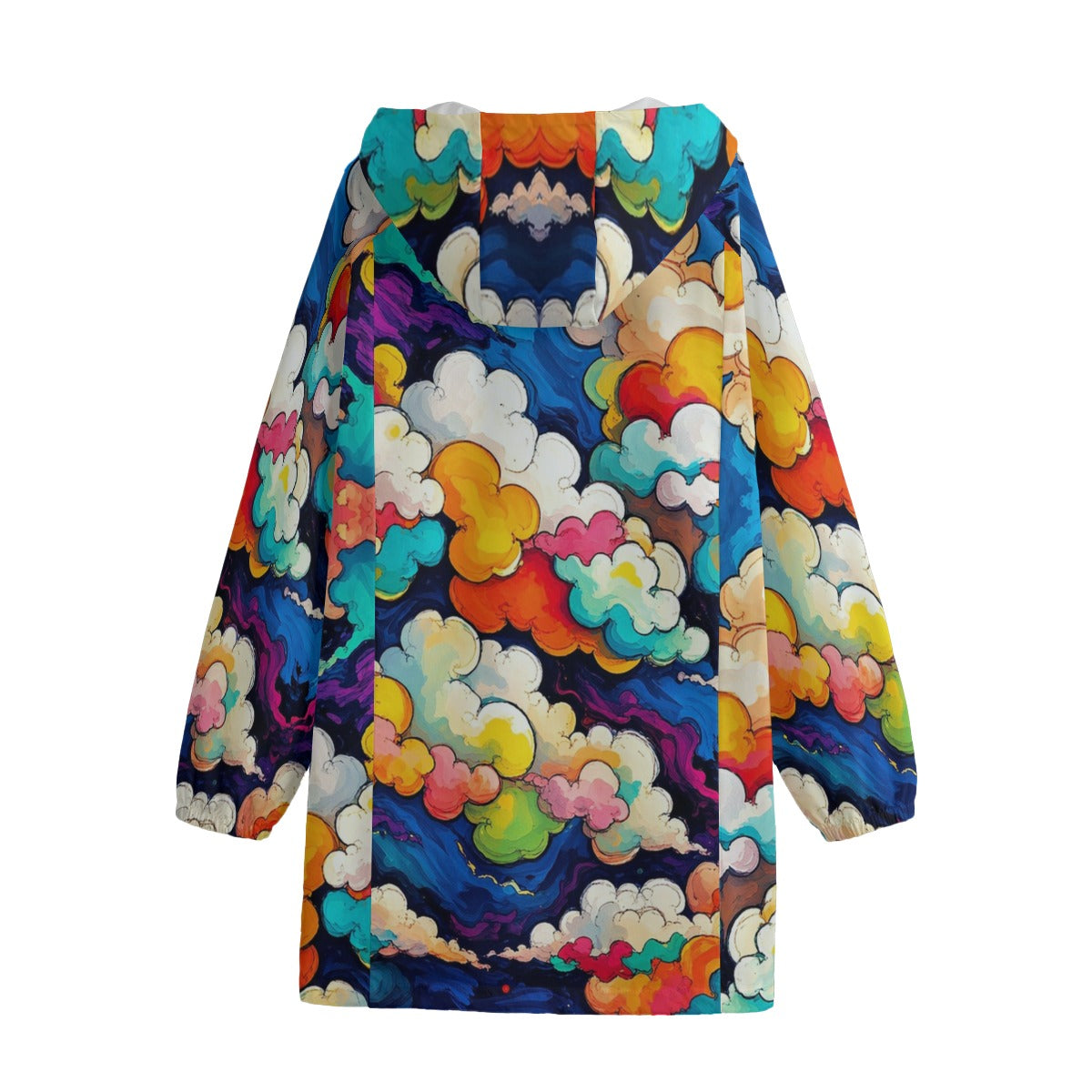 Unisex Windbreaker Long Jacket