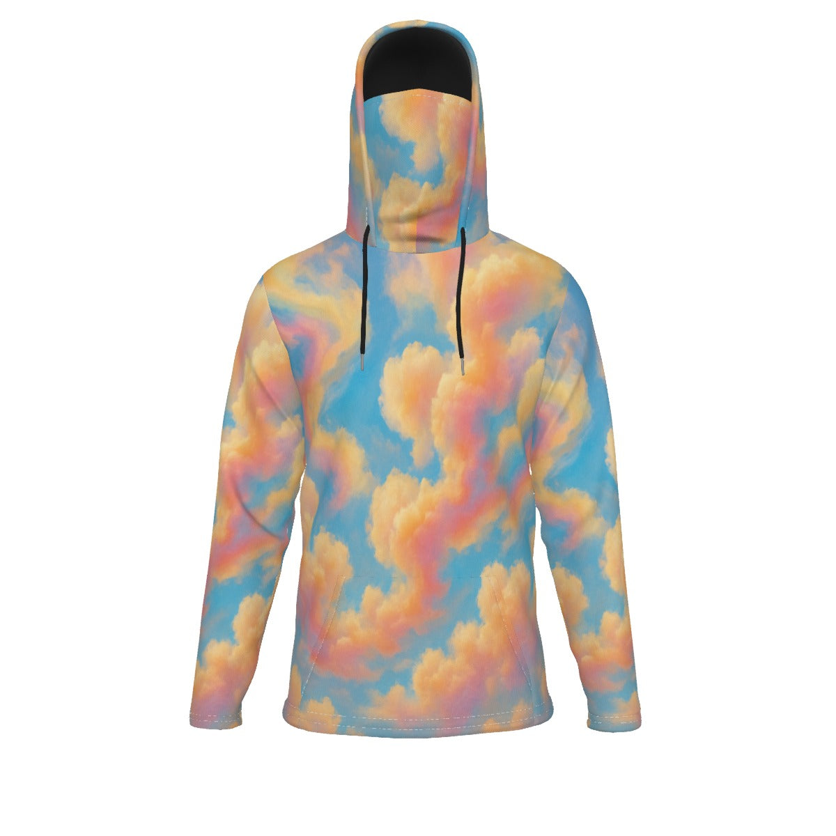 Men's Pullover Hoodie With Mask - view 1