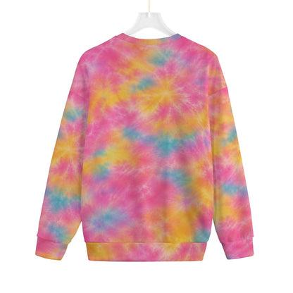 Unisex Drop-shoulder Knitted Fleece Sweater - view 2
