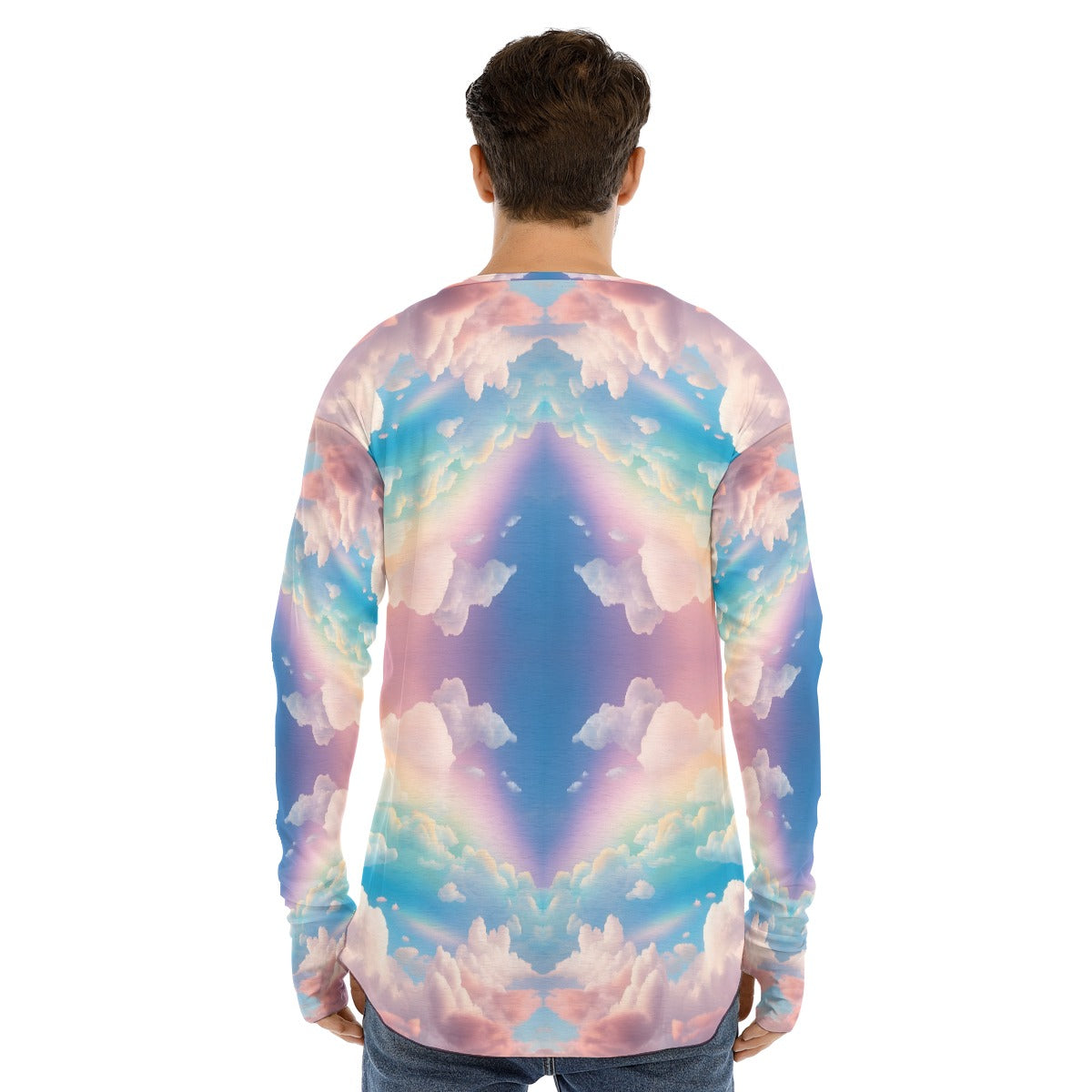 Men's Fingerless Long Sleeve T-shirt