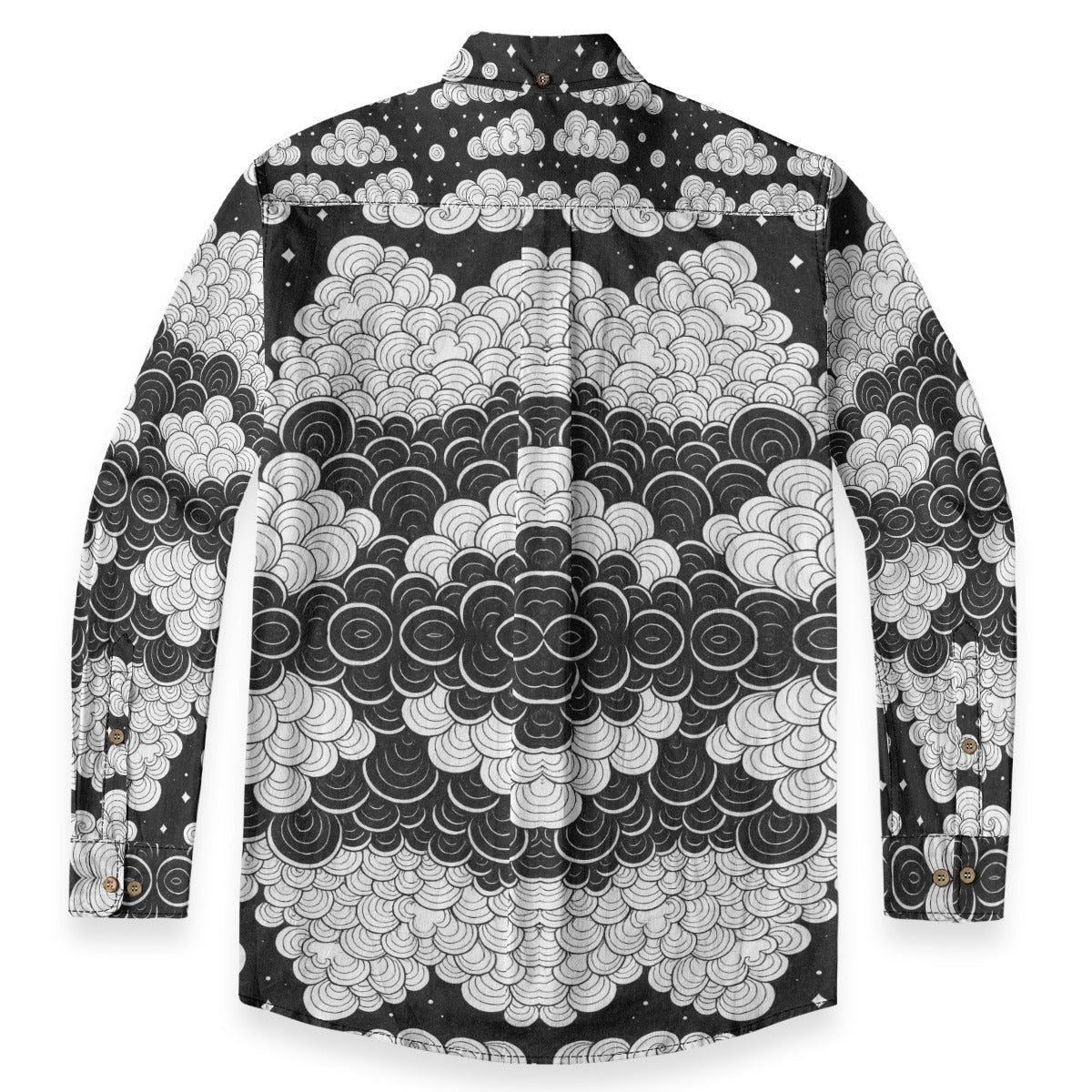 Men's Casual Lapel Long Sleeve Shirt|125GSM Cotton