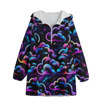 Unisex Windbreaker Long Jacket